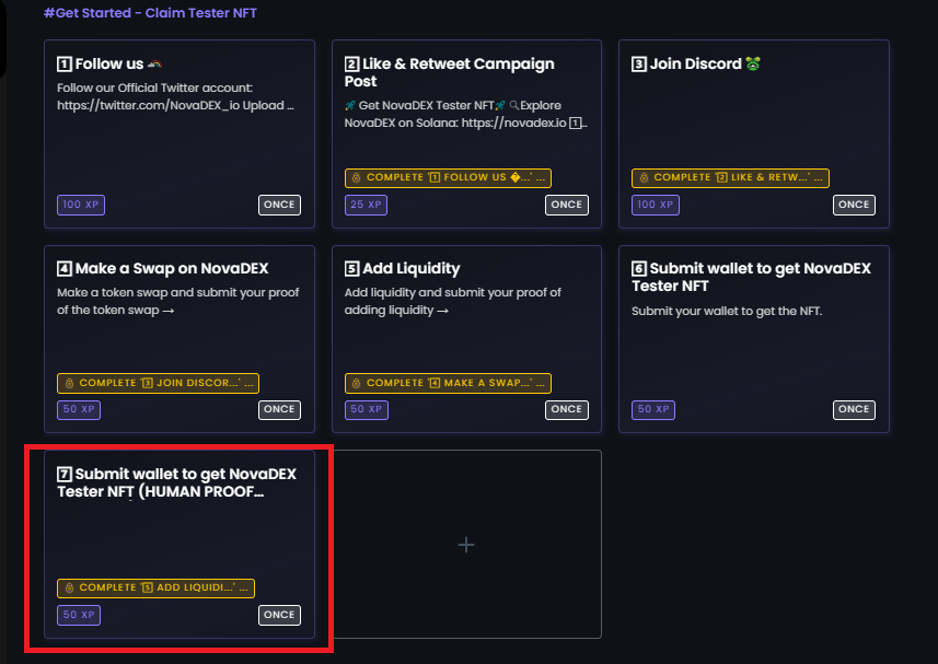 NovaDEX_io's tweet image. 𝐈𝐦𝐩𝐨𝐫𝐭𝐚𝐧𝐭 𝐀𝐧𝐧𝐨𝐮𝐧𝐜𝐞𝐦𝐞𝐧𝐭 𝐟𝐨𝐫 𝐀𝐥𝐥 𝐓𝐞𝐬𝐭𝐧𝐞𝐭 𝐏𝐚𝐫𝐭𝐢𝐜𝐢𝐩𝐚𝐧𝐭𝐬:

We have received an amazing response to our Testnet campaign, and we are truly grateful to all the community members who are helping us test and improve our protocol.…