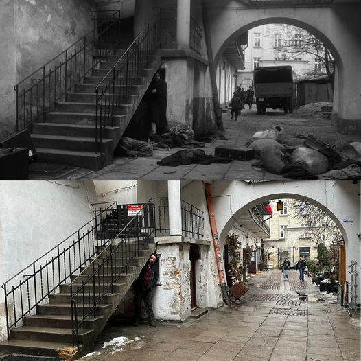 HoustonPike's tweet photo. Schindlers List 1993
Then and Now
Location Schindlers passage
Jewish Quarter
Krakow Poland 📷 https://t.co/fRqy6SNdoV
