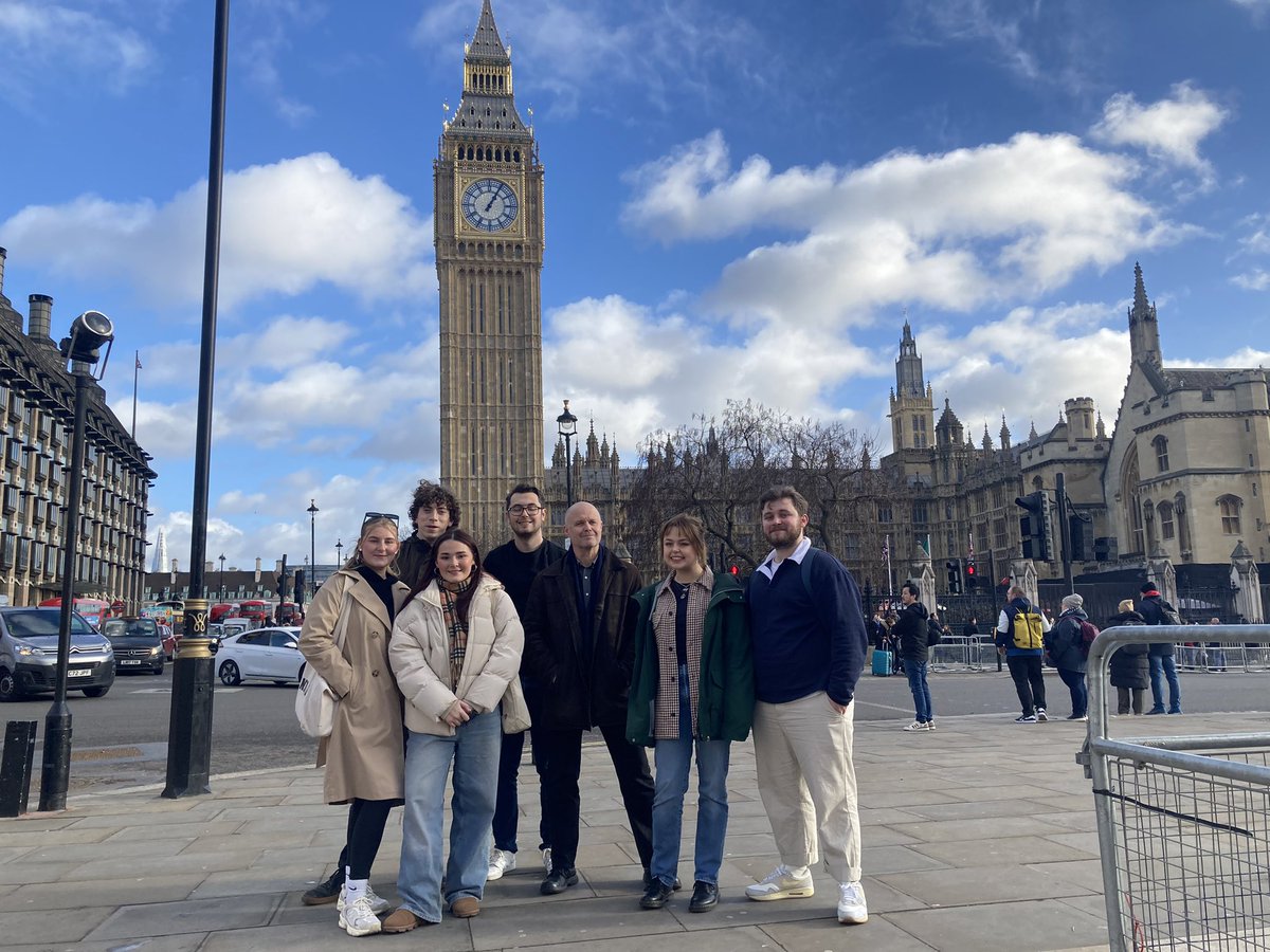 We are in London! A group of final year and MA students are here to visit the Foreign Office!