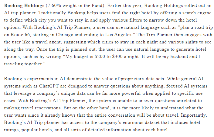StockCompil's tweet photo. Ensemble Capital on Booking Holdings $BKNG:
(extract from their Q4 letter) https://t.co/AEdTR3U2Bz