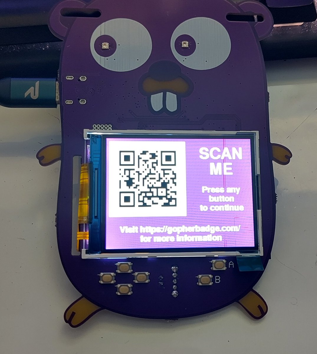 _CONEJO's tweet photo. I will only bring 10 #gopherBadge to #FOSDEM , if you want one make your pre-order now at https://t.co/t17sCBHehb https://t.co/uYilLjlnGL