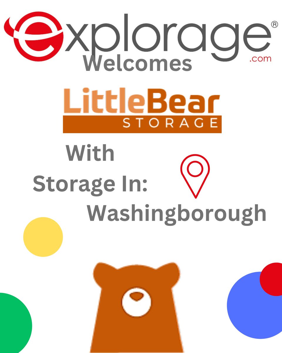 Great News! You can now book the space you need at Little Bear Storage in #Washingborough! For secure container storage in #Lincoln, look no further! Head to explorage.com/location/littl… now to reserve your unit #explorage #selfstorage #ukstorgae #lincoln