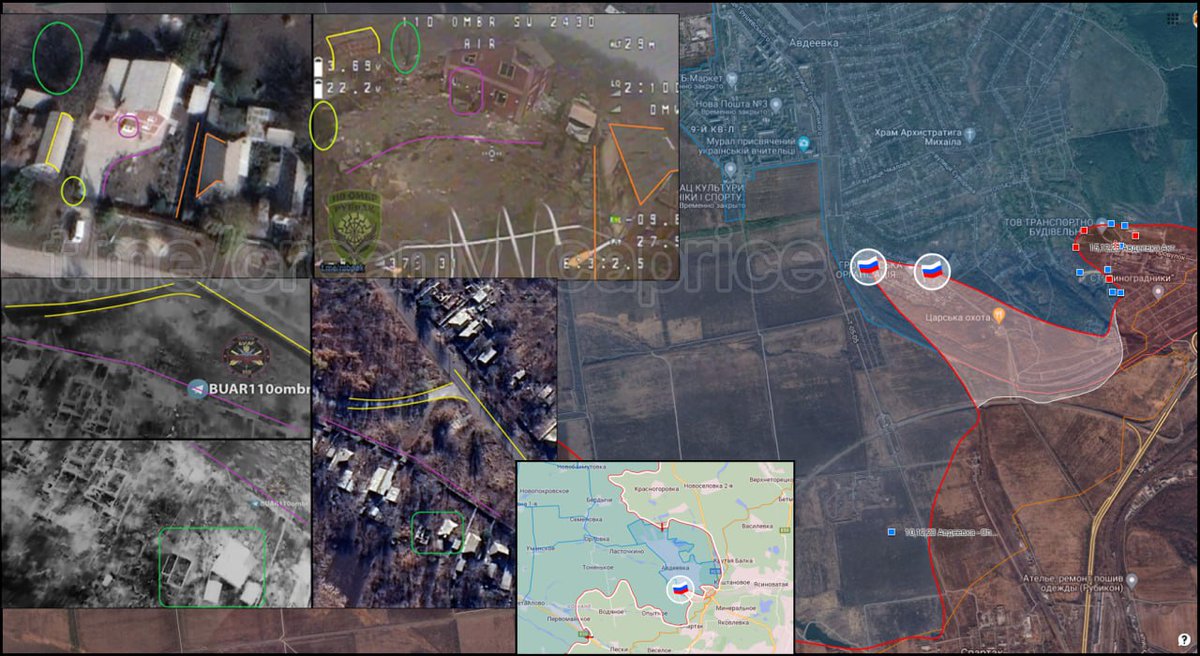 NEWS UPDATE RUSSIAN PROGRESS AVDIIVKA, JAN 22 2024
Creamy Caprice is one of the best geolocators on Telegram. In this post you see that RuAF now are at the western end of the southermost cityblock in Avdiivka. This is another proof of Russian successfull advance in the south of…