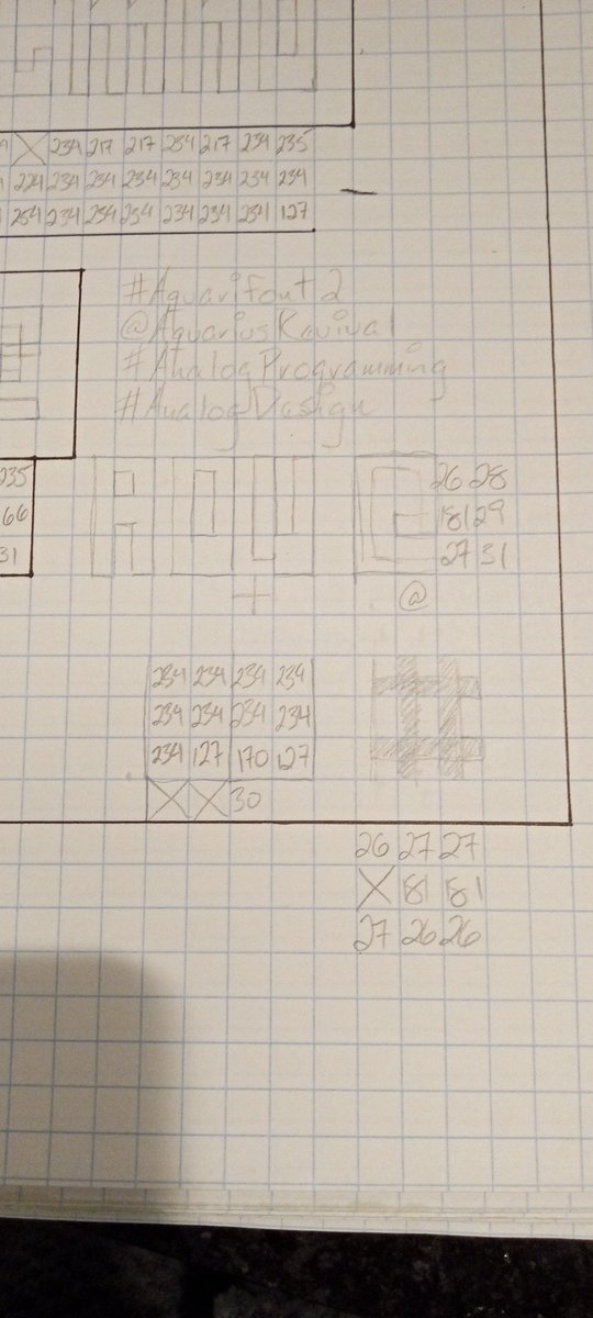 AquariusRevival's tweet image. Me: (working on #Aquarifont2)
Also Me: Ffs, I guess I gotta figure out a # and @ for this bastard.
Also Me: Shit, there's a overlap problem with the QU.
#RetroProgrammingProblems #MattelAquarius #AnalogProgramming @TBQuarterly @bkolcow @loudscotsbloke @Y2Kquarterly @merman1974