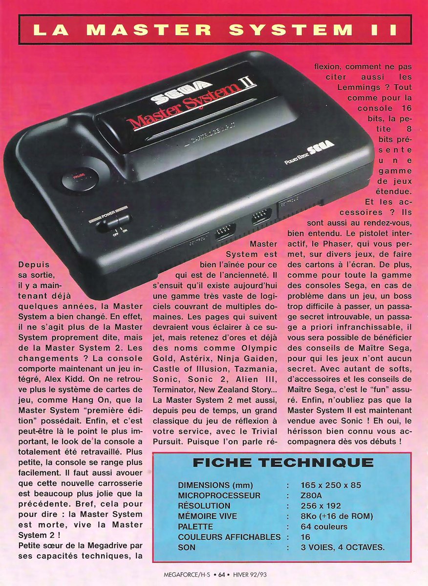 AllmightoFranky's tweet photo. On termine pour aujourd'hui avec #WonderBoy the dragon's trap sur #MasterSystem et #GameGear,l'excellent #WonderBoyV sur #Megadrive et on passe à la #MasterSystem et des jeux!! A demain pour la suite!! 5/5 https://t.co/0IaiwZafmR
