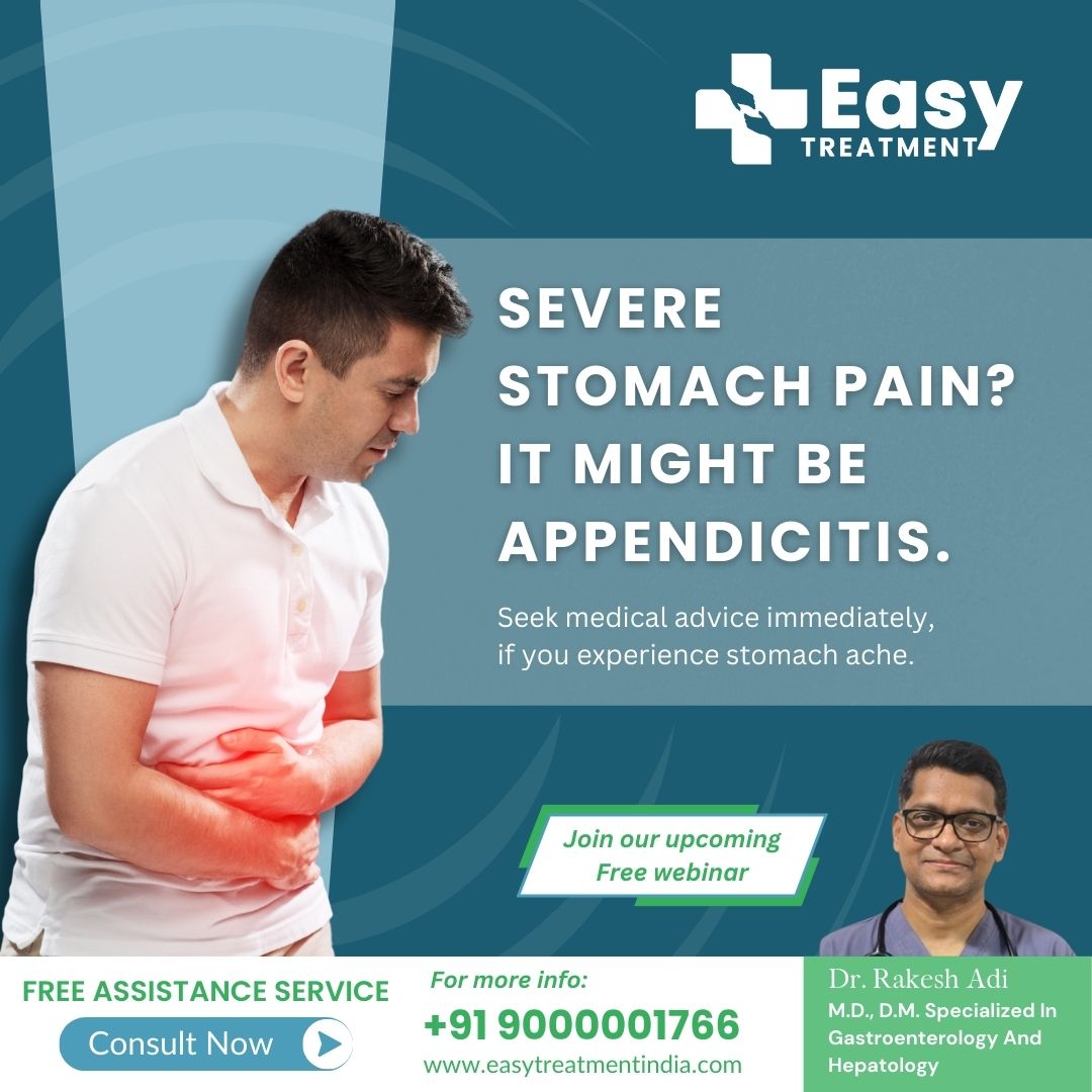Easy_treatment's tweet photo. Severe stomach pain? It could be appendicitis! Seek medical advice immediately. Join our FREE webinar for expert insights and assistance. 
Call +91 9000001766 
.
#StomachPain #AppendicitisAwareness #MedicalEmergency #GastroHealth #SeekMedicalHelp #FreeWebinar #Easytreatmentindia https://t.co/IZVXrRHABs