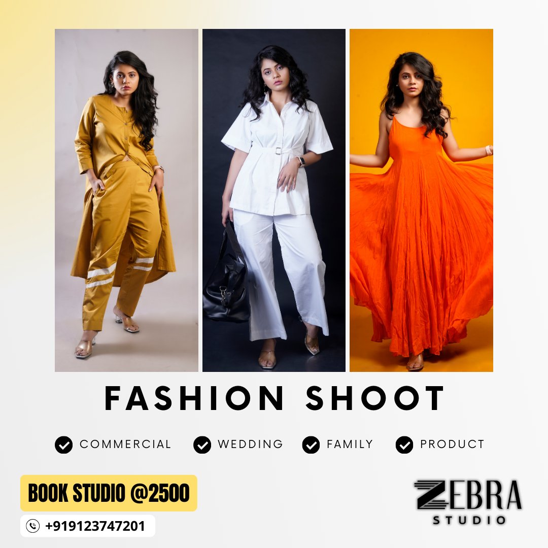 zebra_studio's tweet photo. "Capturing the essence of style in every frame. 📷✨ | Curating moments that speak the language of fashion. 👗💫 | Embracing the artistry of couture and the beauty of self-expression. 🌟

#FashionPhotography #StyleInspiration

Contact Us: 9123747201
Visit: https://t.co/zyrBGoCRTK https://t.co/ZIvEf7KY6V