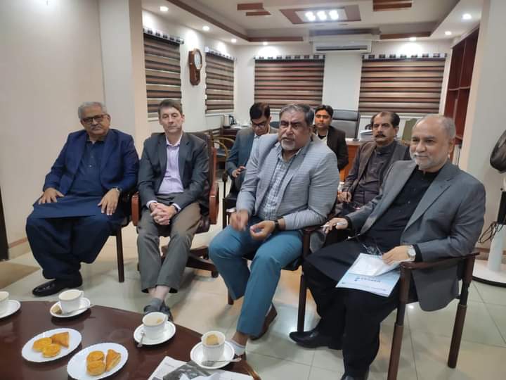 Productive Parallel Meetings at PCMU
Exciting sessions today at PCMU with Mr. <a href="/nzessani/">Nazeer Essani- MEMON</a>  DG/PC, PCMU and distinguished guests, Mr. Greg Browder, TTL, and Mr. Francois Co Task Team Leader and Mr. Ghulam Ali Talpur, PD SWAT. 
#Collaboration #MeetingDay #GlobalPartnerships