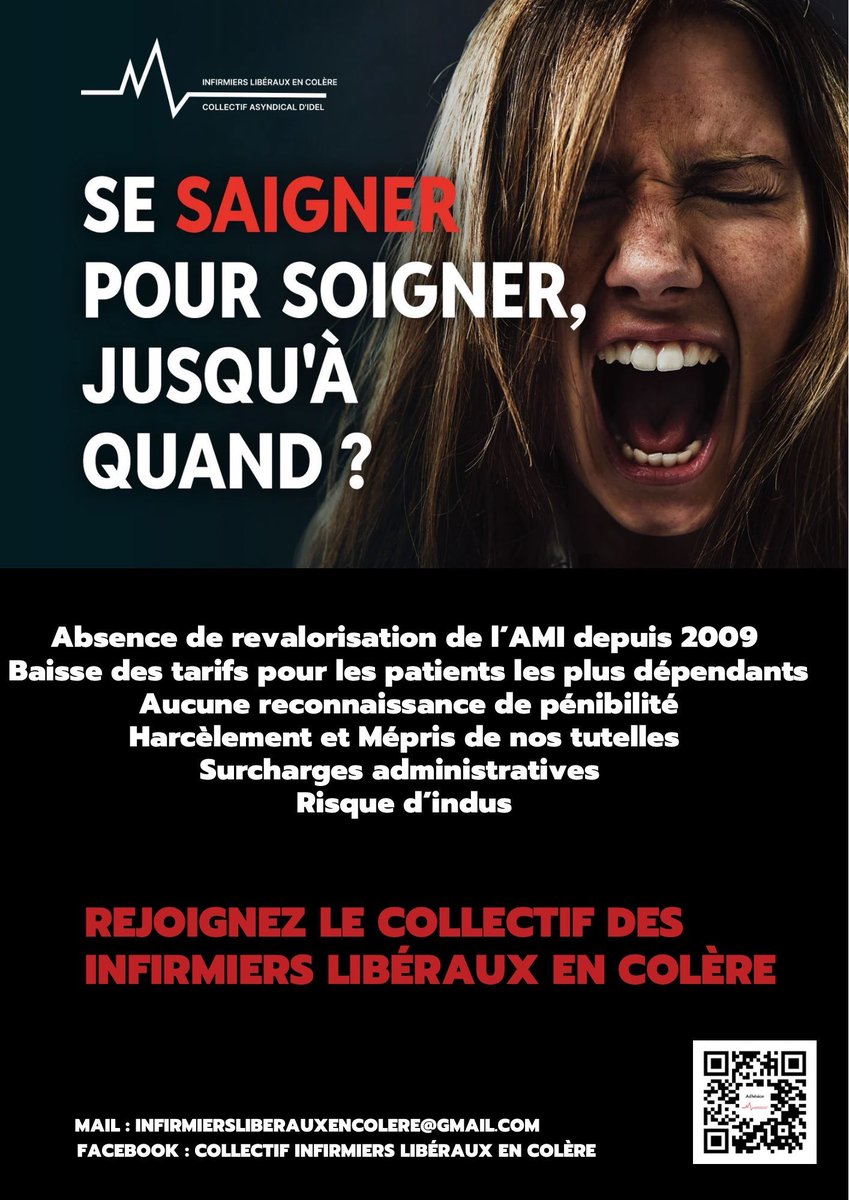 Idelencolere's tweet photo. Infirmiers libéraux de France, réveillez vous !!!! 
#infirmiers
#infirmiersliberauxencolere
#infirmiersliberauxmeprises 

@apollineWakeUp nous n’avons pas eu de Ségur et nous sommes en colère ! @RMCInfo https://t.co/DAdxck8mVV