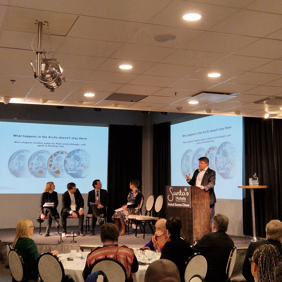 WGEA Secretariat (@wgeasecre) on Twitter photo Beginning the session on Arctic Environmental Change is Petteri Taalas from <a href="/IlmaTiede/">Ilmatieteen laitos</a>, followed by <a href="/YlaLeena/">Leena Ylä-Mononen</a> and @sannakopra. The keynotes discuss e.g. latest science on #climatechange, #Arctic governance and the future of the Arctic environment. #AuditingTheArctic Beginning the session on Arctic Environmental Change is Petteri Taalas from <a href="/IlmaTiede/">Ilmatieteen laitos</a>, followed by <a href="/YlaLeena/">Leena Ylä-Mononen</a> and @sannakopra. The keynotes discuss e.g. latest science on #climatechange, #Arctic governance and the future of the Arctic environment. #AuditingTheArctic