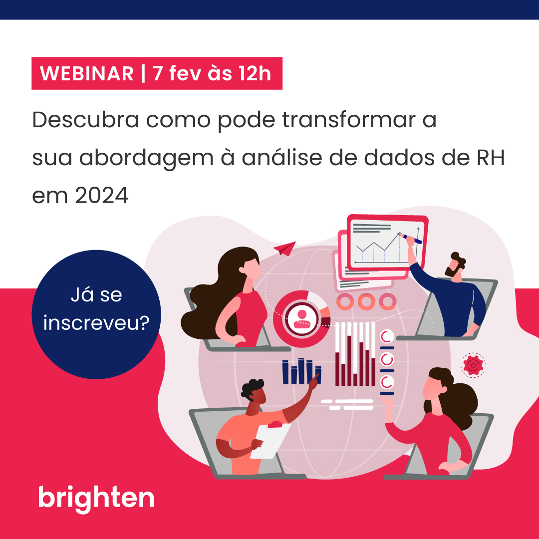 Junte-se a nós no próximo dia 7 de fevereiro, às 12h e posicione-se à frente da concorrência integrando o People Analytics na sua Estratégia e Processos de Recursos Humanos. Inscrições em: lnkd.in/d3nsA8ej #HumanResources #PeopleManagement #PeopleAnalytics #RH2024