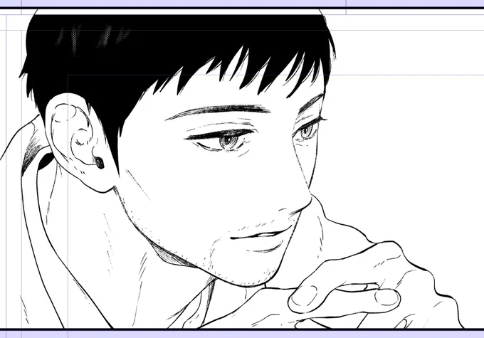 ペン入れ✒️WIP
ぱっぱ👨🍎
#神様なんか信じない僕らのエデン
#僕エデ 