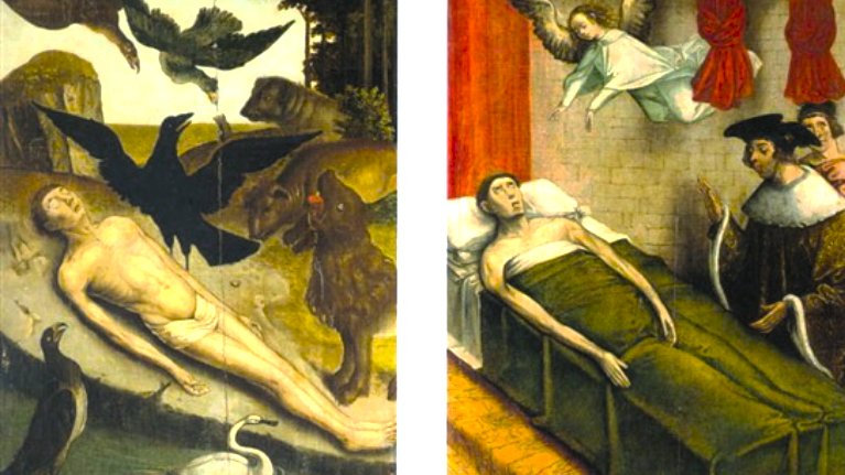 Happy St Vincent's Day! Vincent was tortured to death in 304AD. Afterwards, his body was guarded by #ravens for over 700 years, before it was exhumed and split between Lisbon and Valencia cathedrals. #stvincentsday #stvincent #History #Folklore #WorldReligionDay #MythologyMonday