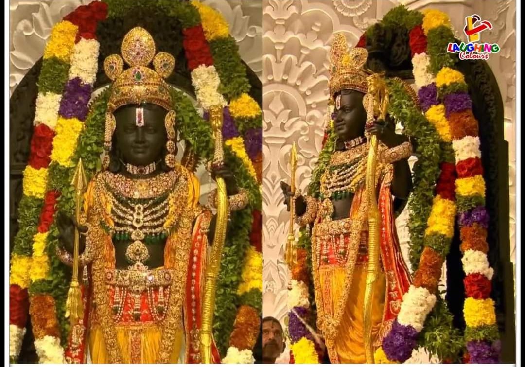 Suj_IEt's tweet photo. We were not there to witness the glory of TRETA YUGA

We were not there to witness the Magnificence of DWAPARA YUGA

But We are fortunate enough to witness this day.. 

#RamMandirPranPrathistha #RamLallaVirajman #Ayodhya #RamLalla https://t.co/vF95BUfMII