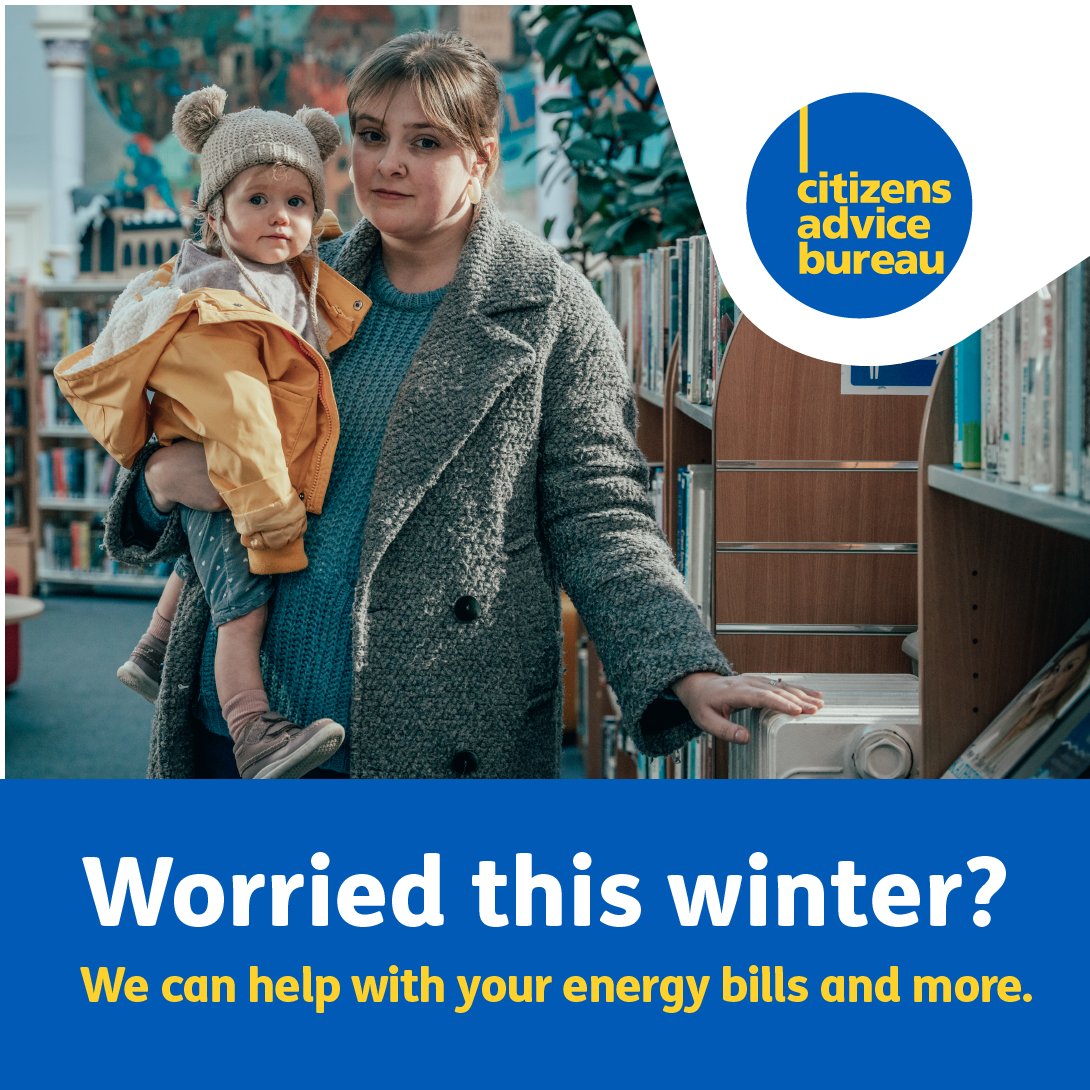 Are you worried this winter? Many of us are worried about how to pay bills this winter. The Citizens Advice network in Scotland is here to help. We’re supporting their #WorriedThisWinter campaign. ➡️ Get advice and support: cas.org.uk/worried