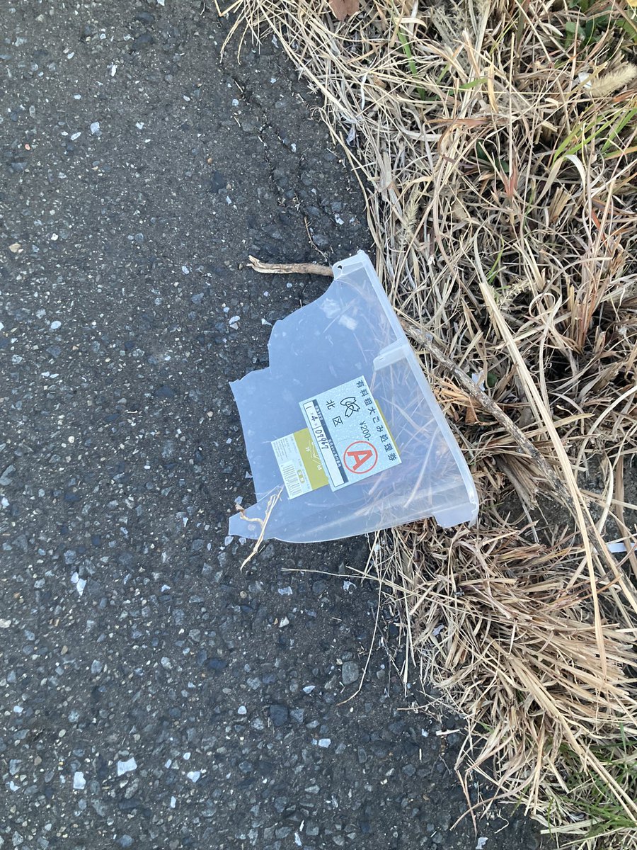 aBnderTheBridge's tweet photo. 不法投棄ではなかったやつ🧐 https://t.co/gVlqciuOg8