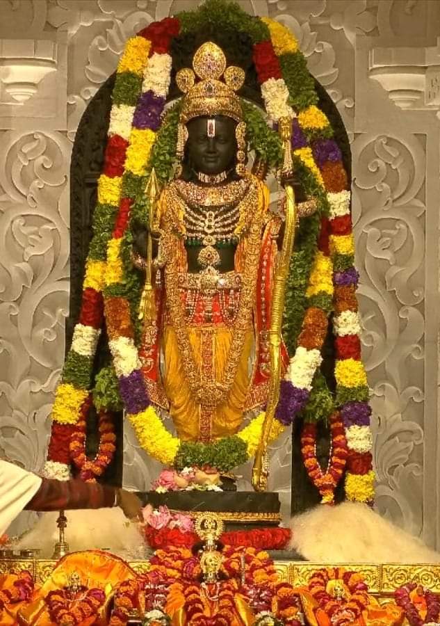 BarkhaBJP's tweet photo. प्राण प्रतिष्ठा के बाद,रामलला के अद्भुत दर्शन,

🙏🙏सियावर रामचंद्र जी की जय 🙏🙏

 #RamMandirPranPrathistha https://t.co/1CoLhzi4gI