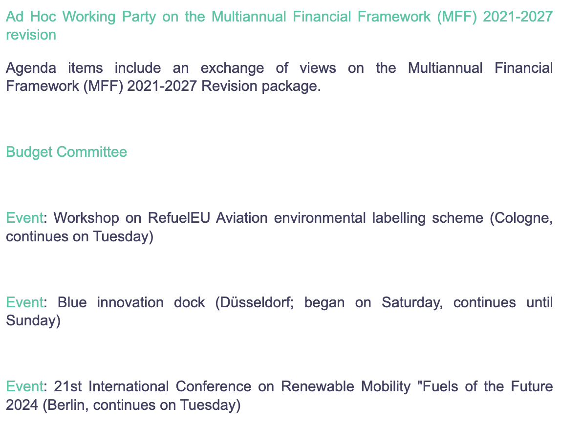 OPPEUTransport's tweet photo. 📆 Today in EU #TransportPolicy 👇

EP TRAN:
🛣️ TEN-T report back on #trilogues
🚴 EU #Cycling Declaration

#Shipping WP:
🛳️ #PortState control
🇪🇺 #FlagState requirements
⚓ Maritime Accident Investigation
🚢 Ship-Source Pollution

Also 👉 #NZIA trilogue https://t.co/NECD8UgJEa