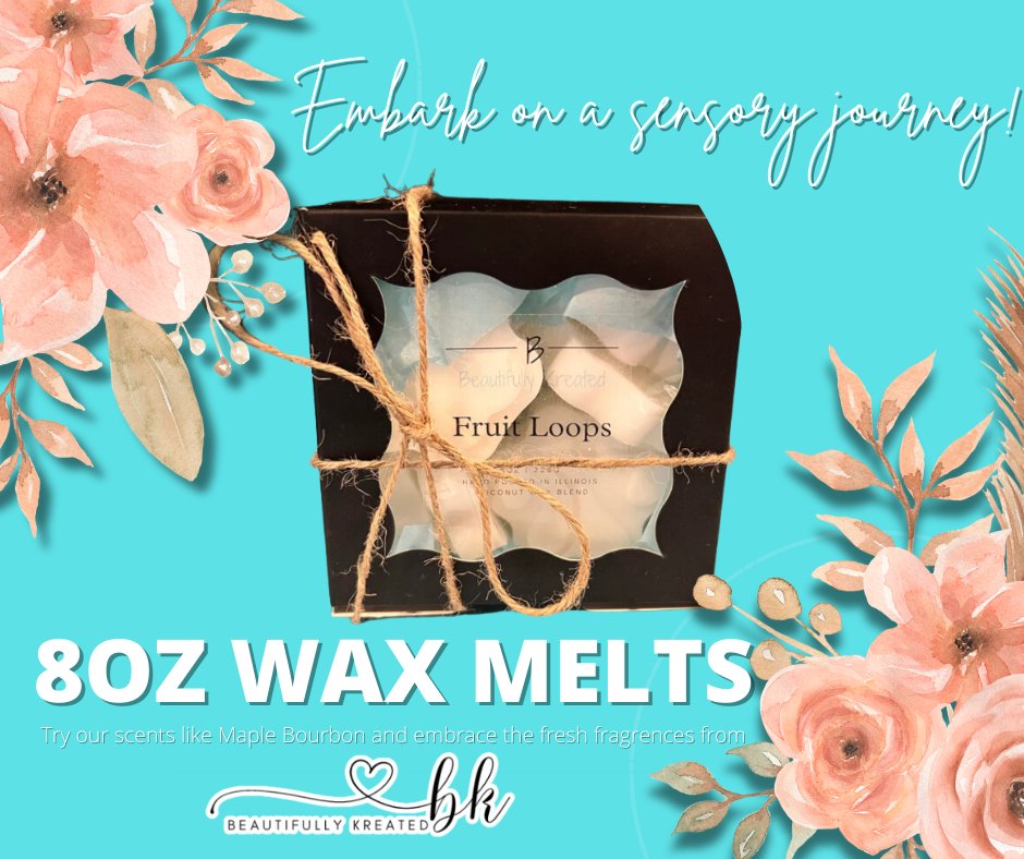 BeautifullyKrea's tweet image. 🕯️✨ Embark on a sensory journey with our 8 oz. Maple Bourbon wax melt! 🍁
But remember, don&apos;t sniff and drive— instead let the sweet aroma be your D.D! 
(Of course, if you want to sniff and drive, you could look at our selection of car diffusers 😉) #WaxMelts #CarDiffusers