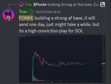 TravConnors's tweet photo. If you want to be early to plays you need to be an #EliteMember of Feine Network.

We bought the bottom of $PONKE and are ready for the ride-up, thanks for pumping our bags!

Join: https://t.co/xox1sOGIZP https://t.co/d8uAoNXi1R