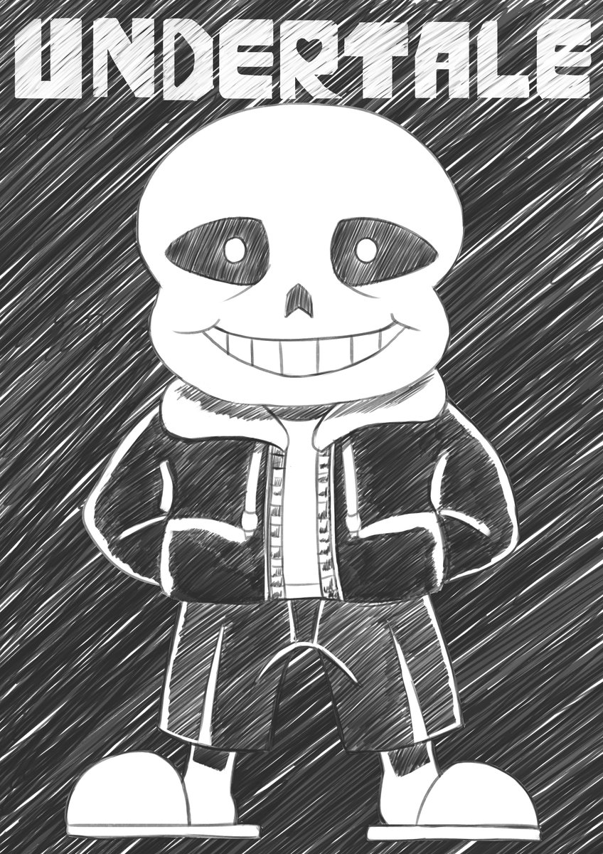 アナログ落書き89 ✳︎こんどこそ サイアクな   ケツマツを かえてやろうぜ #アナログイラスト #イラスト #Undertail