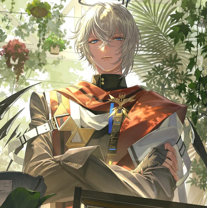 受邀为方舟海外服四周年画册绘制了插图~! 祝小舟四周年快乐  可以点击以下链接购买:    Hope you enjoy it