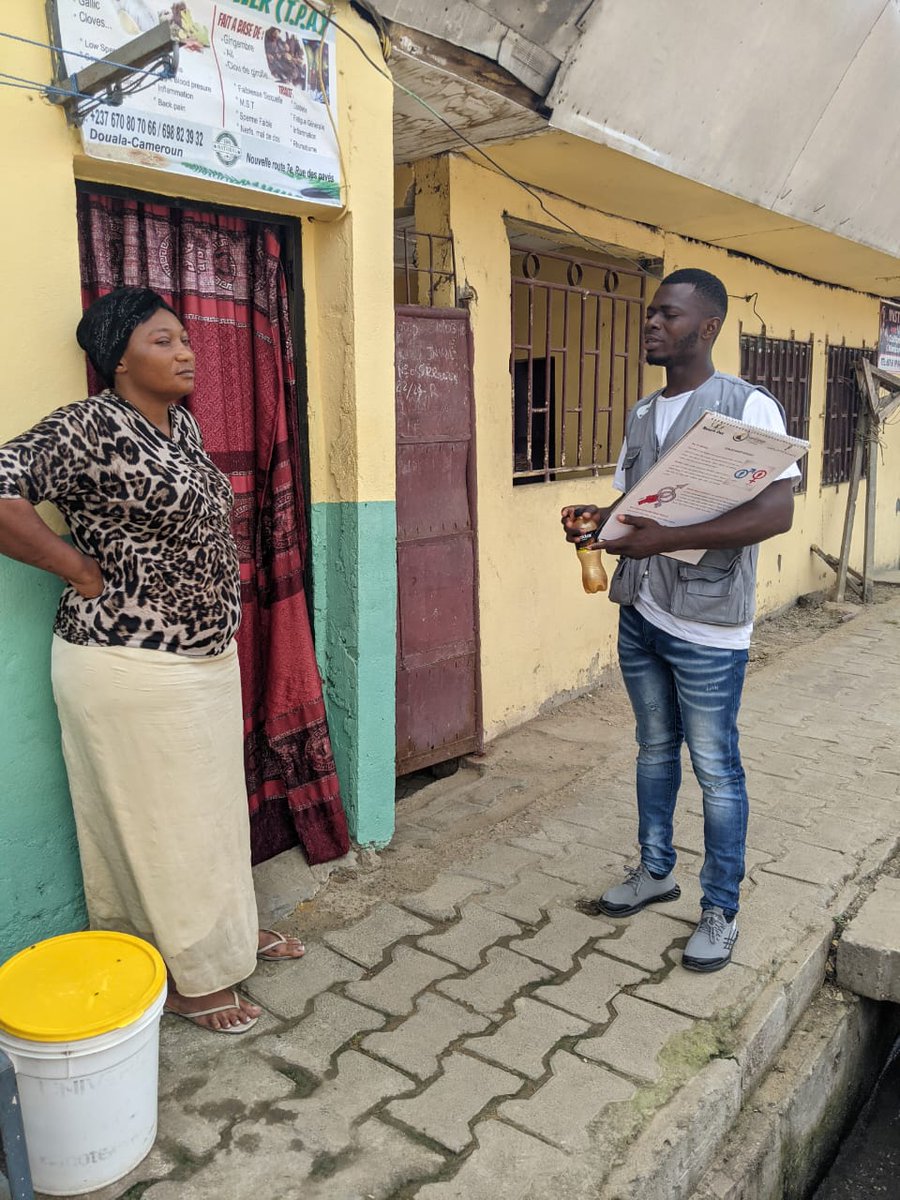 AWEC_Cameroon's tweet photo. Group sensitization with community youths on the consequences of Gender discrimination(violence) https://t.co/3m52pONfaV
