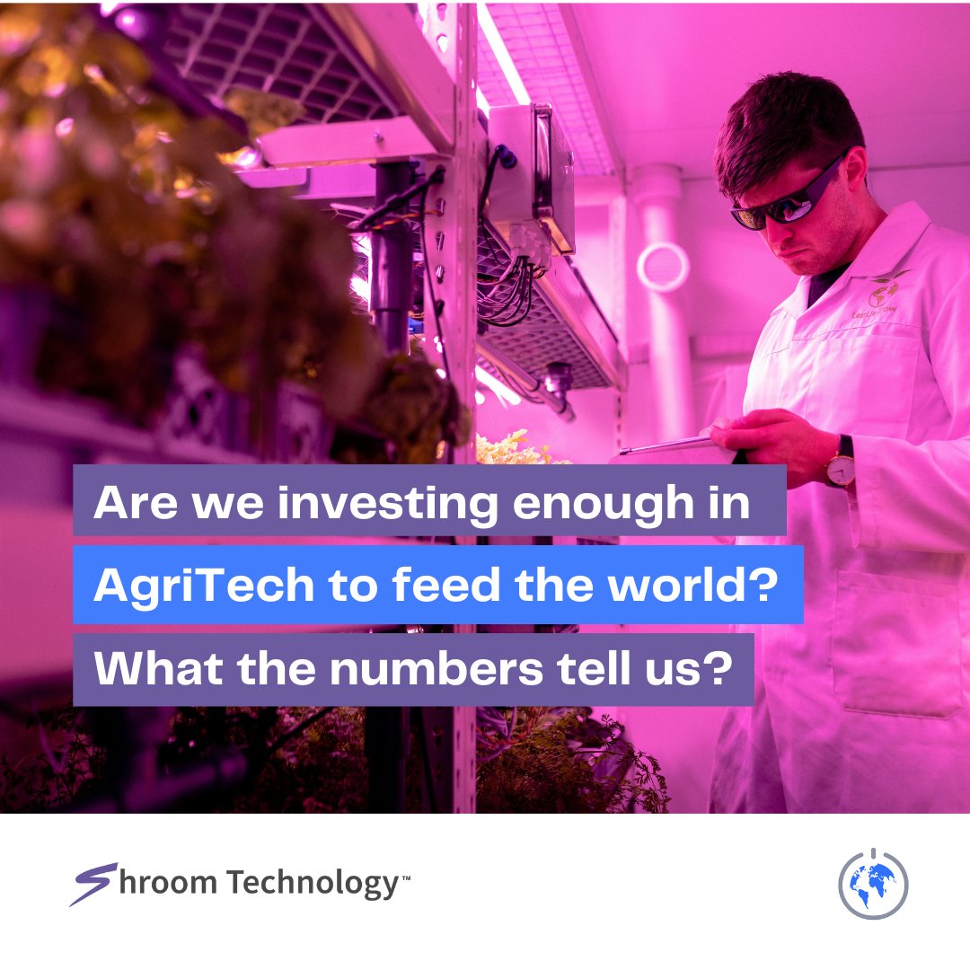 From aquaculture and animal biotech to indoor farming and robotic field equipment, there are numerous fields that AgriTech covers.

Read more: govgrant.co.uk/sector-researc…

#ShroomTechnology #CollectiveIntelligence