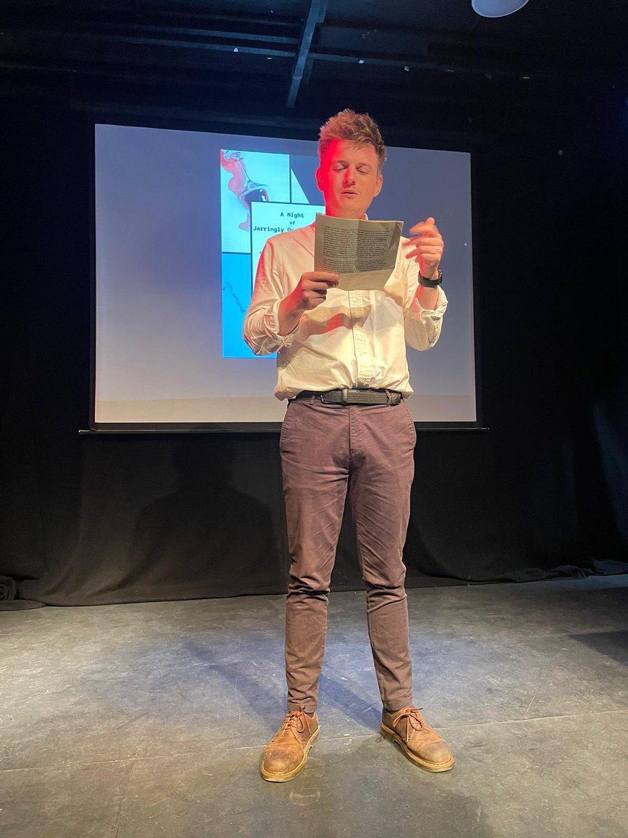 Craig Henry (he/him) (@craighenry6) on Twitter photo A few more snaps from our SOLD OUT prose reading night <a href="/EtceteraTheatre/">Etcetera Theatre</a> Loved reading my new monologue alongside my friends and fellow writers. A few more snaps from our SOLD OUT prose reading night <a href="/EtceteraTheatre/">Etcetera Theatre</a> Loved reading my new monologue alongside my friends and fellow writers.