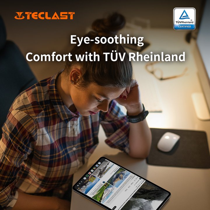 TeclastJapan's tweet image. 目の疲れにさよなら😜！テュフ・ラインランド（TÜV Rheinland）の認定を受けたTeclastタブレットは🌠、心地よい視聴体験を提供します。仕事にも遊びにも最適🌈！#SafeViewing #TeclastTech

詳しくはこちらへ✨：en.teclast.com/ja/
