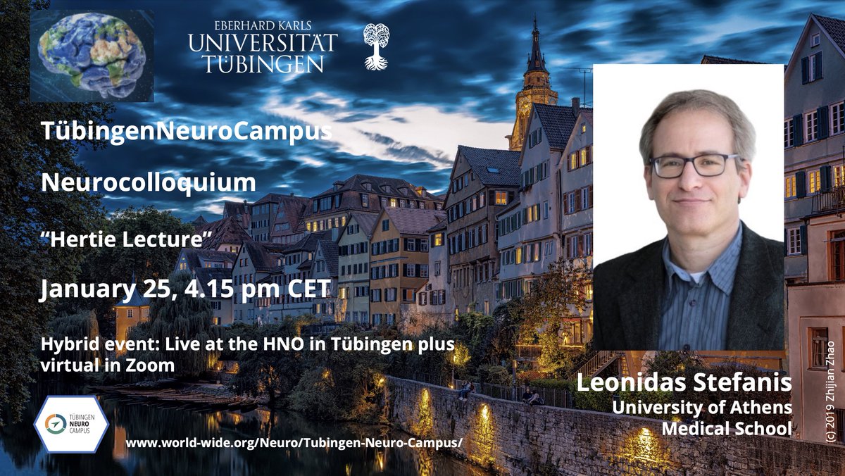 📢Join us for our next @worldwideneuro talk, the Hertie-Lecture on Jan 25 at 4.15pm CET: Leonidas Stefanis (@uoaofficial): 'From rare genetic cohorts of #Parkinsonism to #biomarkers & understanding broader #neurodegenerative disease mechanisms' 👉Sign up: bit.ly/2TPjNZ1