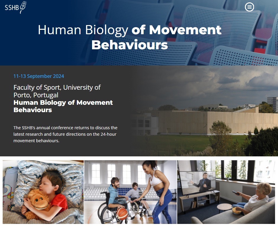 ⌛️9 days left for submission of regular abstracts to our #MovementBehaviours conference!

Submit your work on any related topic, e.g: #PhysicalActivity #PhysicalEducation #Sport #SedentaryBehaviour #Screens #Sleep & join us in Porto🇵🇹 in September!

+Info➡️sshb.org/conference/hum…