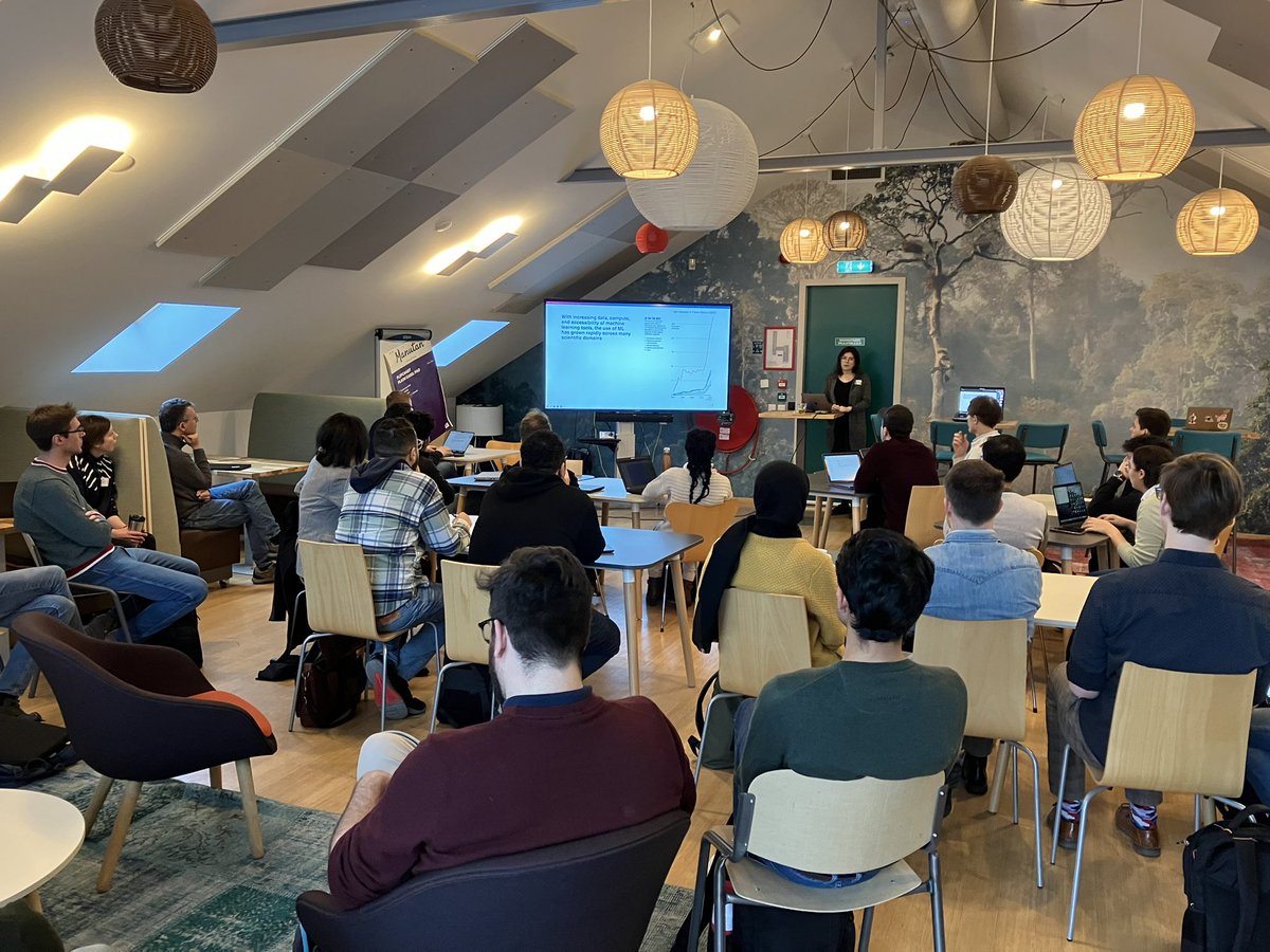 inathens's tweet photo. The #AgML workshop kicks off with an introduction of the AgML perspective by @lilybellesweet @wur https://t.co/8TgRcEQ6T2