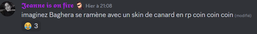 Jeanneaubucher's tweet photo. Appelez moi Nostradamus 🦆👲
english in alt
#qsmp #qsmpprison #baghera #bagherajones #quacki #missprettyduck https://t.co/28rbYs4P6Z