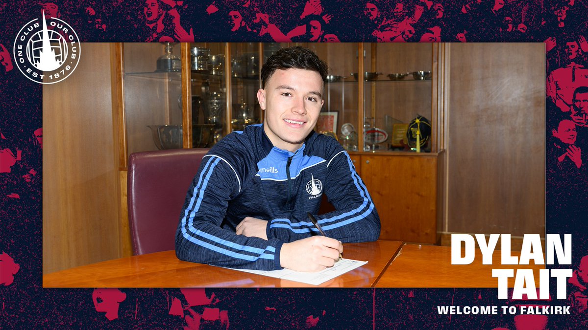 FalkirkFC's tweet photo. 📰 Read all about it!

✍️ Falkirk Football Club is delighted to announce the loan signing of Dylan Tait from Hibernian FC on a deal until the end of the season.

👉 https://t.co/2kSpJLHGjQ https://t.co/L1XtN4kpDW