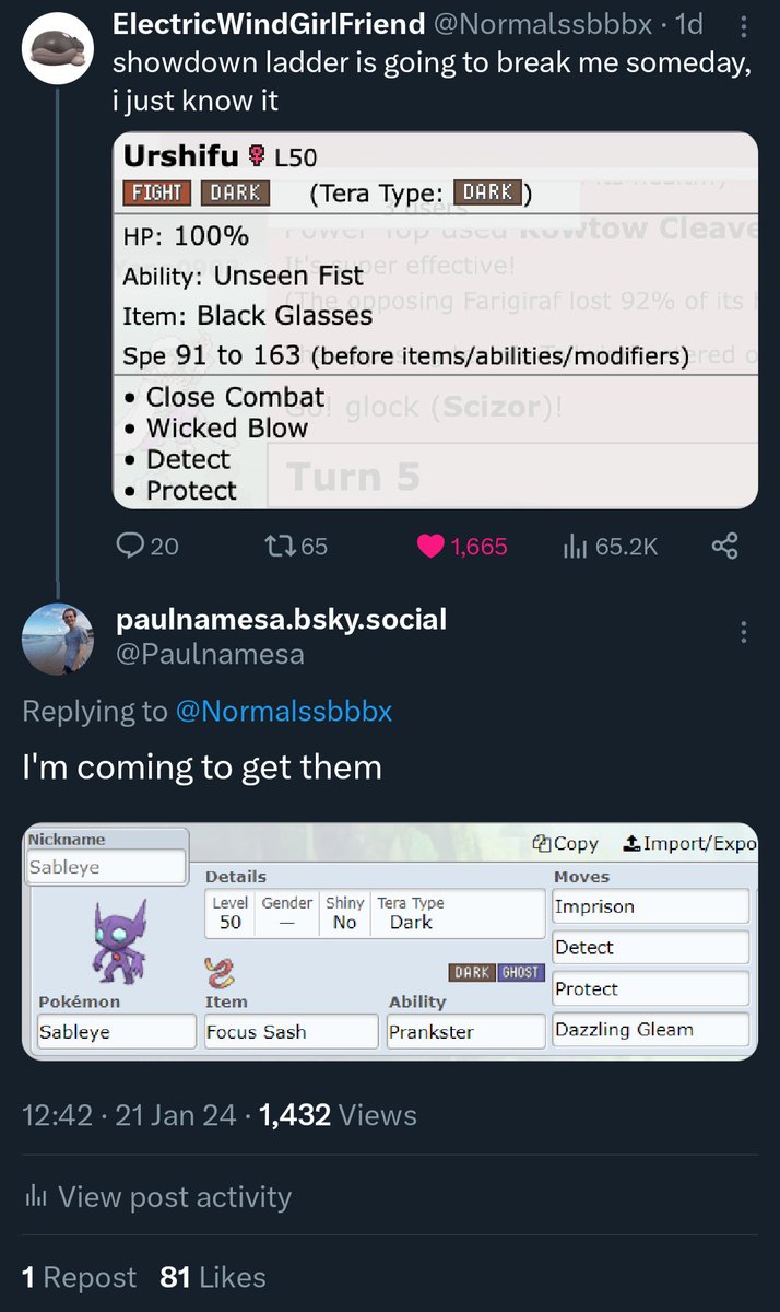 Paulnamesa's tweet photo. Don't think I've had a tweet do numbers like this and it's just some reply joke that took me 10 seconds 😅 https://t.co/Jr0hAEwhSE
