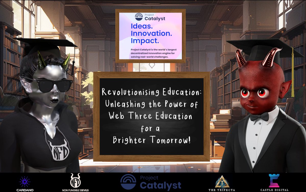 TeachMeWeb3's tweet photo. 🗳️ Who is ready to vote?
🌐 https://t.co/D6ChzbztOA
#⃣ #Catalyst #Fund11 #SheDevils #Education https://t.co/LyL2s2xBd5