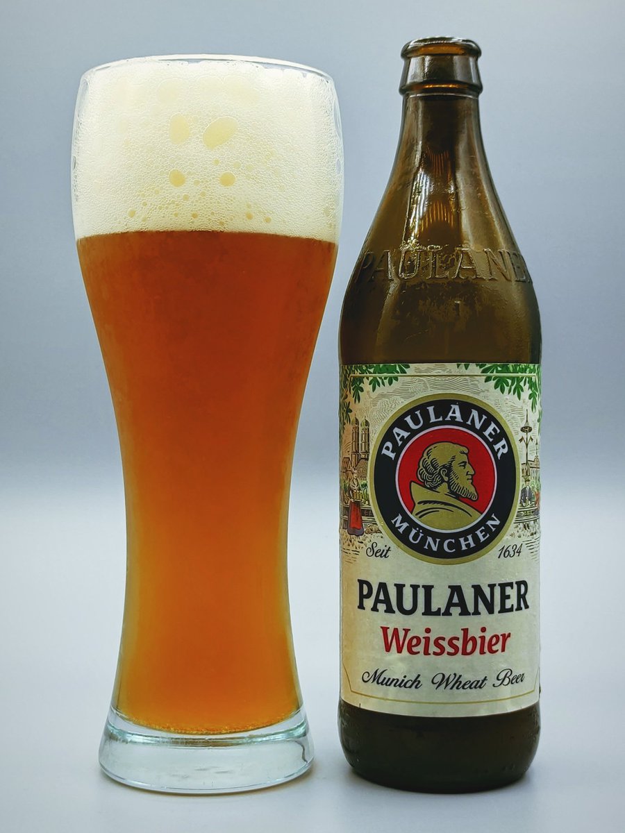 Paulaner Weissbier 🇩🇪 – ⭐⭐⭐⭐⭐⭐⭐ (7/10)
#sörkalauz #paulanerweissbier #paulaner #bier #beer #beerphotography #sör #bere #fotografiez_bere #beerporn #sörfotózás #beerlover #beerpic #sörfotó #németország #nemetsör #búzasör #sörkavalkád #beerblogger #weissbier