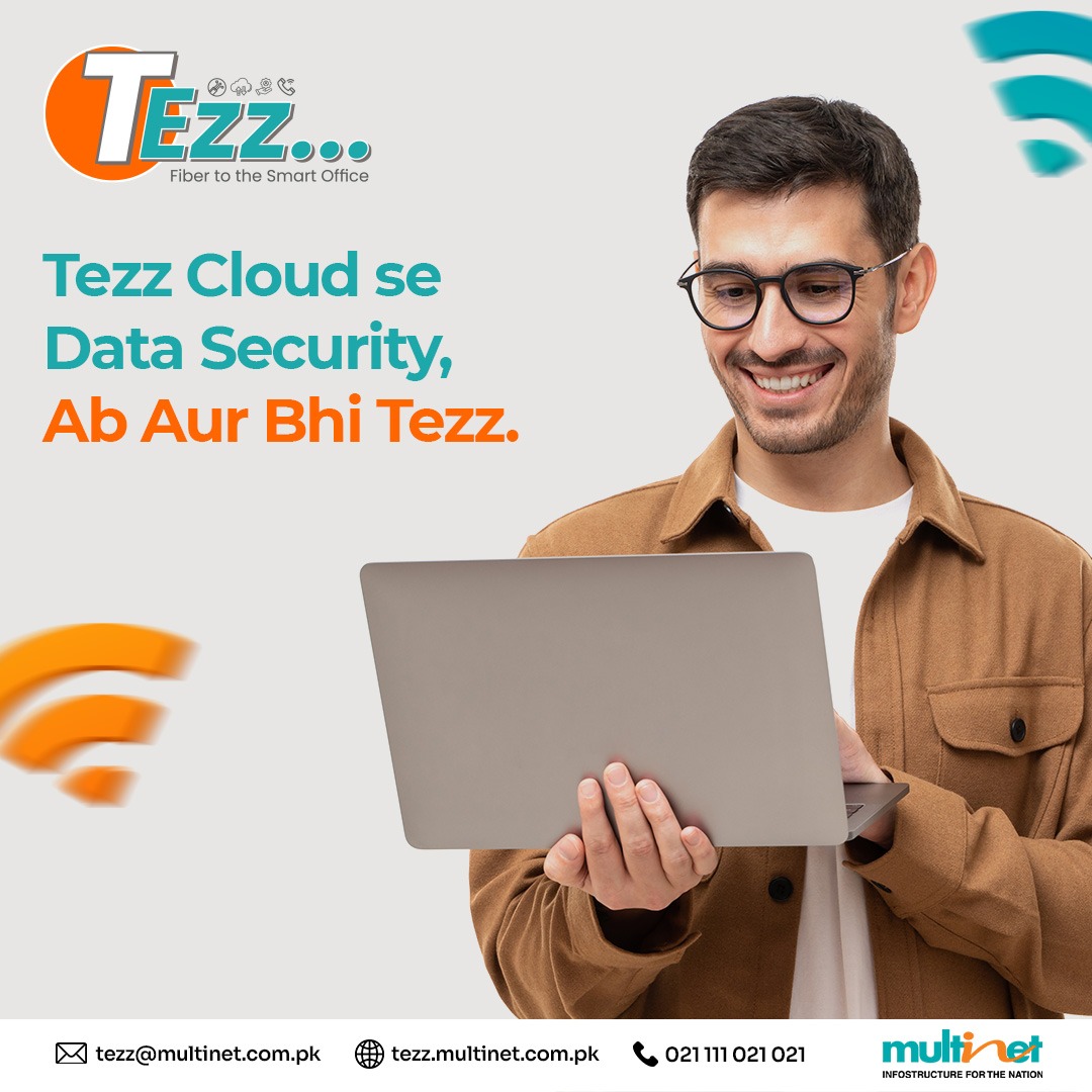 OfficialMPPL's tweet image. With Tezz Cloud, Store, share, and access your data seamlessly for unparalleled business success.
For more details:
UAN: (021) 111-021-021
Website: tezz.multinet.com.pk
Email: tezz@multinet.com.pk

#BestInternet #SmallOffice #HomeOffice #Resturants #TezzConnectivity #Multinet