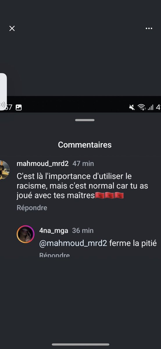 Africa_Unitedd's tweet photo. Je reçois personnellement une vague de propos racistes et haineux depuis que je dénonce leur comportement.
Une marocaine🇲🇦 demande le rétablissement de l’esclavage.
Ces propos sont encore plus grave quand on sait que l’esclavage est encore pratiqué au 🇲🇦. #MARCOG #CAN2023 https://t.co/S7J9BaUPdQ