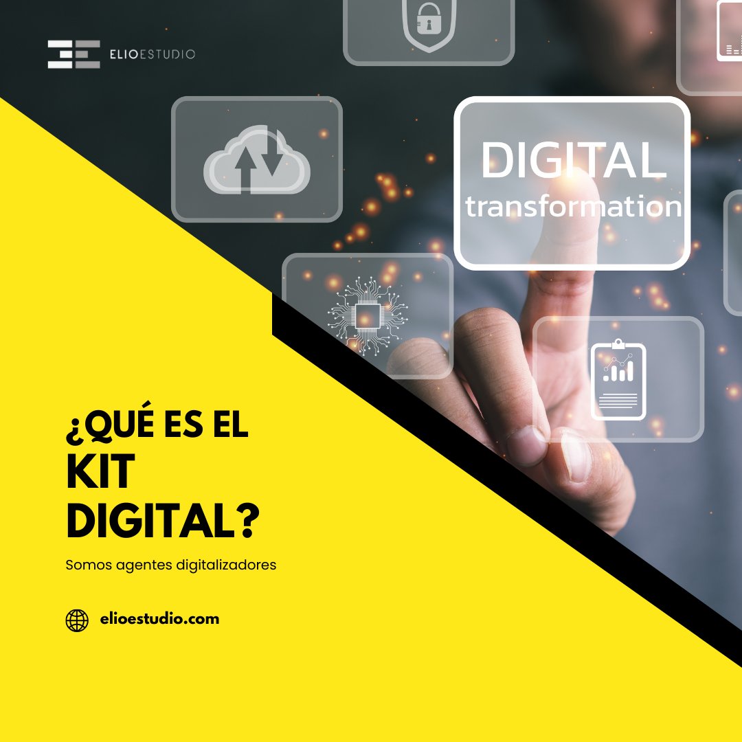 ✨ Transformamos tu negocio con el impulso digital del futuro. 🚀 Como agente digitalizador en el proyecto del Kit Digital, estamos aquí para llevar tu empresa al siguiente nivel. ¡Contáctanos hoy y comencemos a construir el futuro juntos! 💼#ElioEstudio #KitDigital