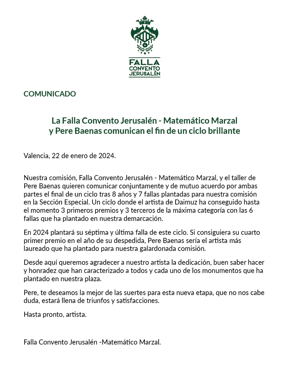 Falla Convento tweet media