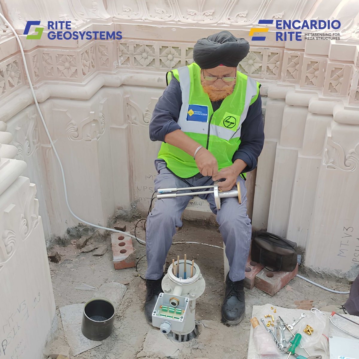 encardio_rite's tweet photo. We are proud to contribute to the inauguration of the #ShriRamTemple, ensuring structural integrity through advanced instrumentation. We are committed to securing infrastructure health with our focus on #Metasensing for #Megastructures.
#RamMandirPranPrathistha #EncardioRite https://t.co/WwQB54voKq
