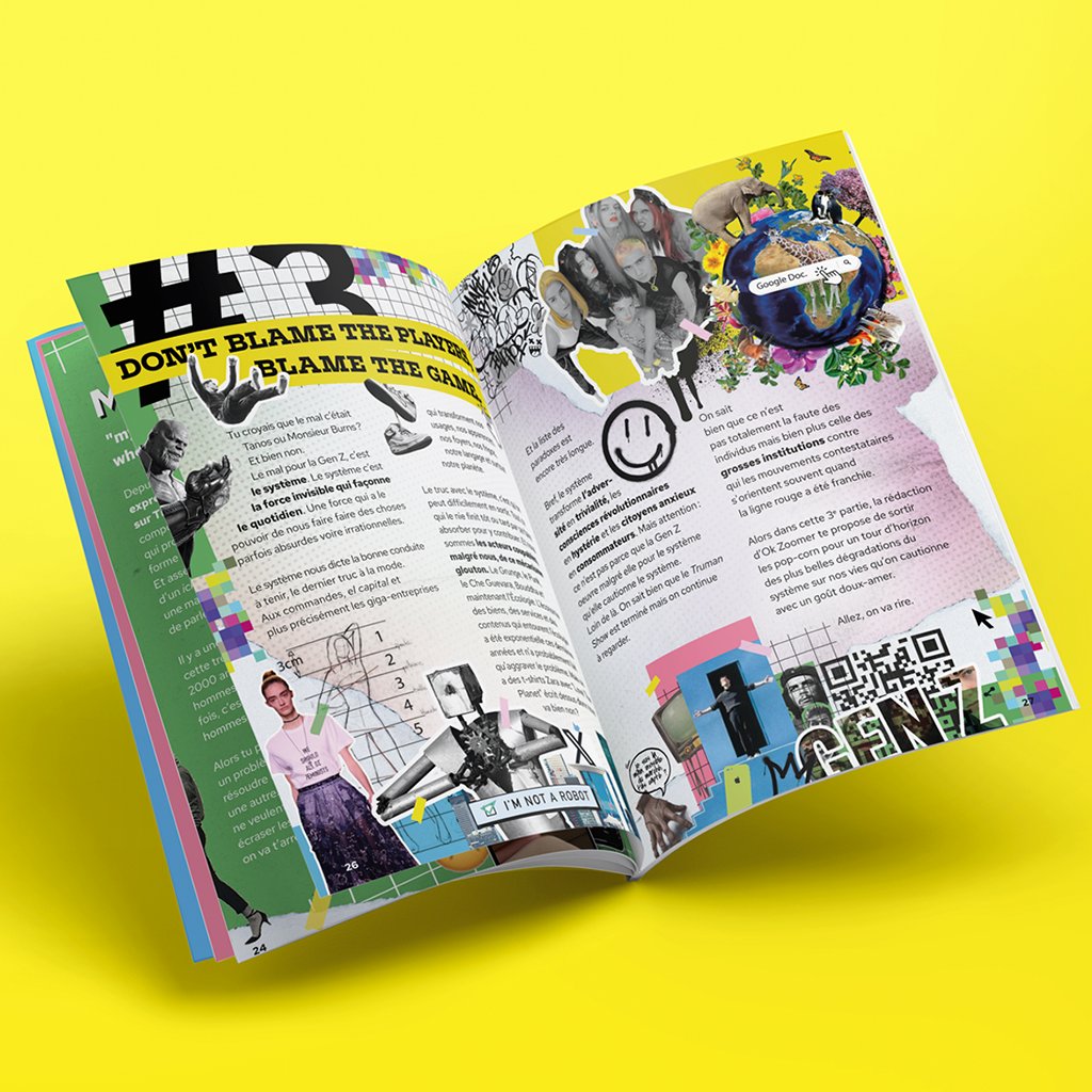 MarcelAgency's tweet photo. 🚨 On est qu'en janvier, mais le livre de l'année est déjà dispo 🚨

Ok Zoomer vol.3 est OUT, "le condensé de l'année 2023 sur Internet, dans la comm', dans la société, et globalement dans la vie des gens nés après 1997" https://t.co/7wymrEklNq