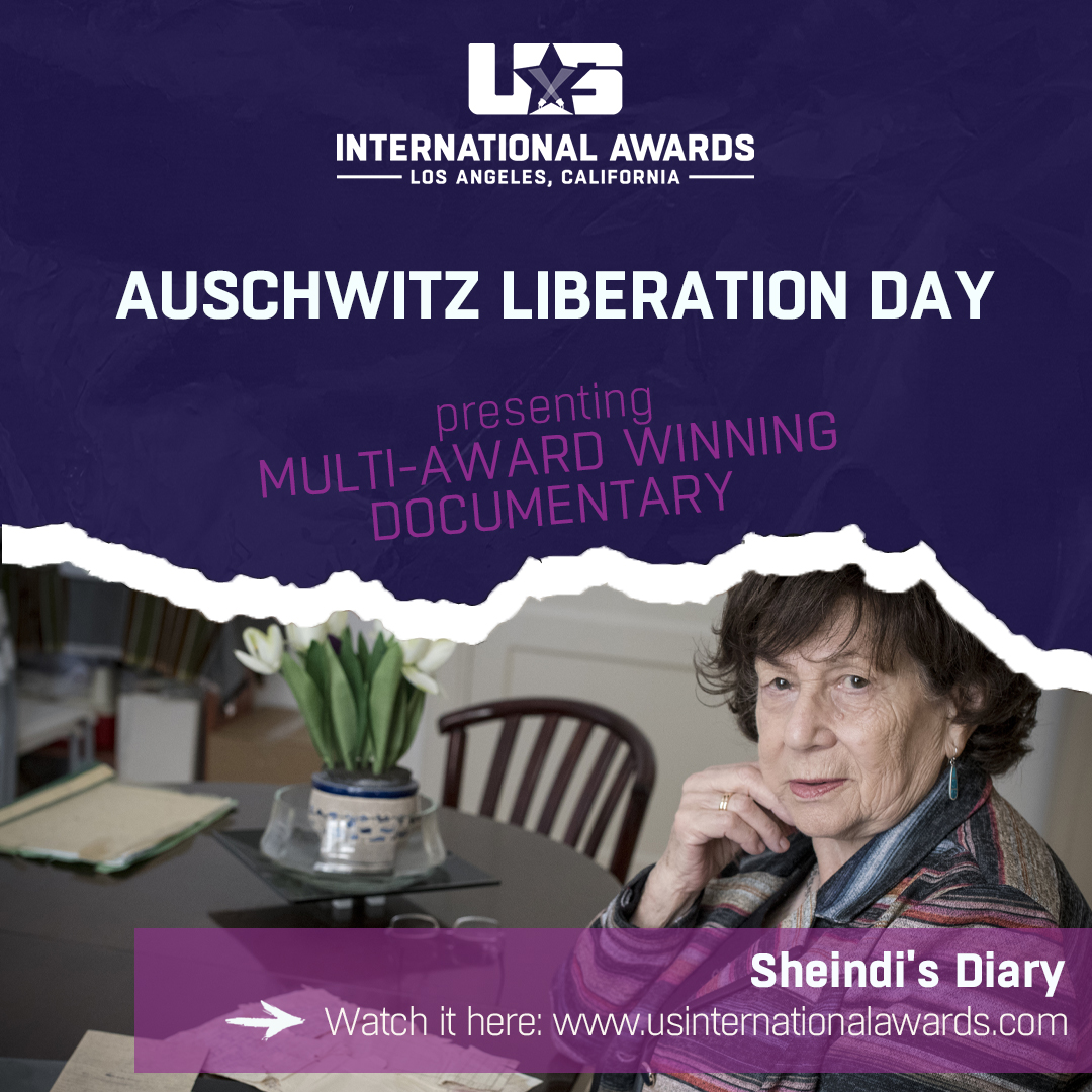 usintawards's tweet photo. Today, on the occasion of Auschwitz Liberation Day, we present you the powerful documentary "Sheindi's Diary" produced by German BILD TV. Watch it here: https://t.co/u1lzHznXRS
#usinternationalawards #awardwinners #Auschwitz @BILD https://t.co/ATNmivauon