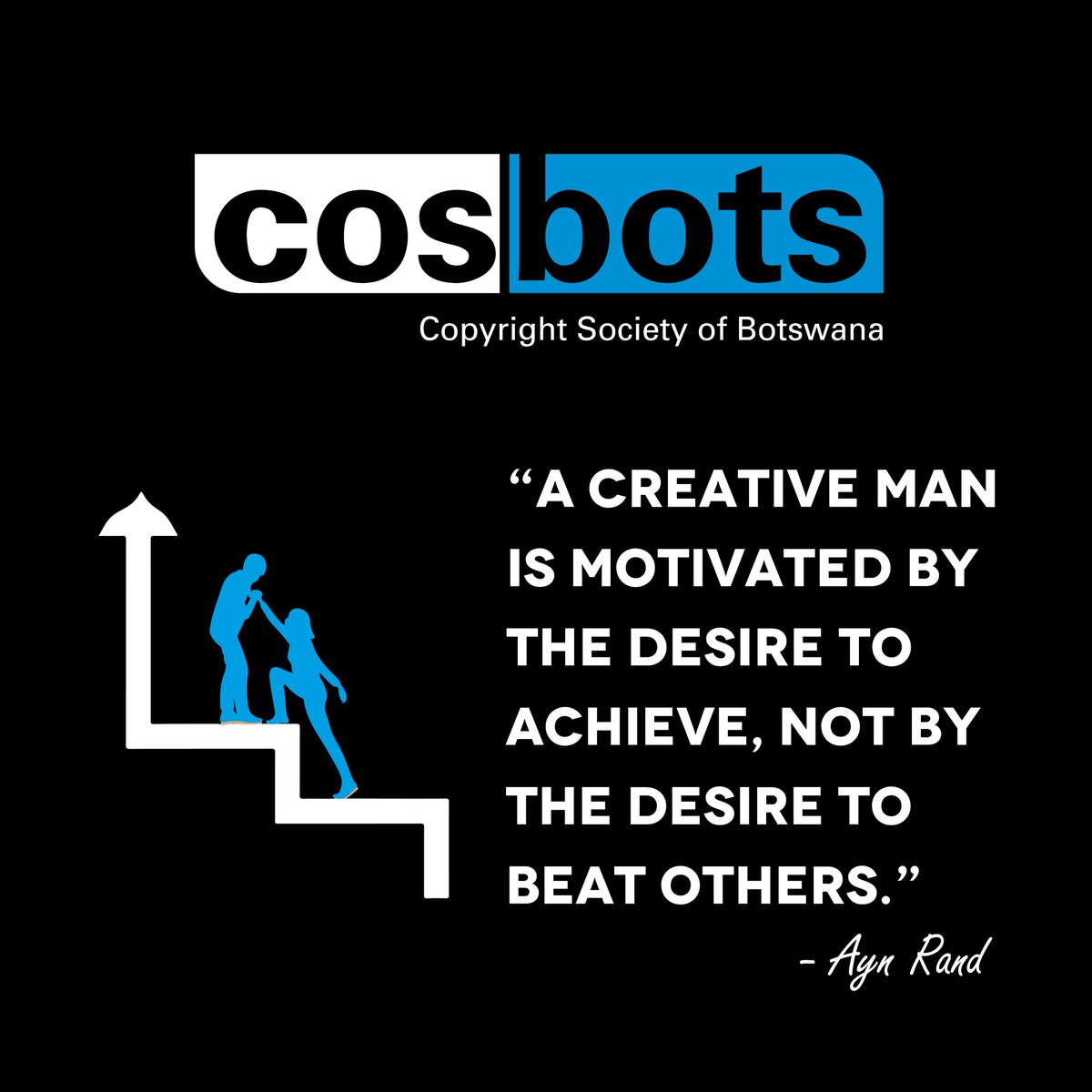 This is your Monday reminder that you are capable of achieving great things. Have a creative and successful week!
#COSBOTS
#WeEmpowerCreativity