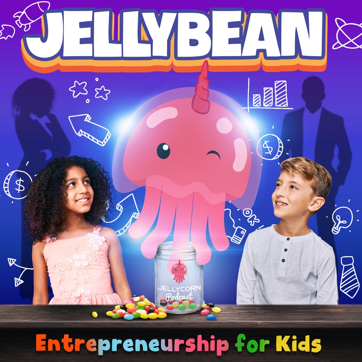 JellycornHQ's tweet image. Start your new year with #entrepreneurship education for #kids!

Tune into our new podcast, Jellybean - Entrepreneurship Education for Kids. 🚀

You&apos;ll find the Jellybean #podcast on Spotify and other major podcast platforms.

#youthentrepreneurs