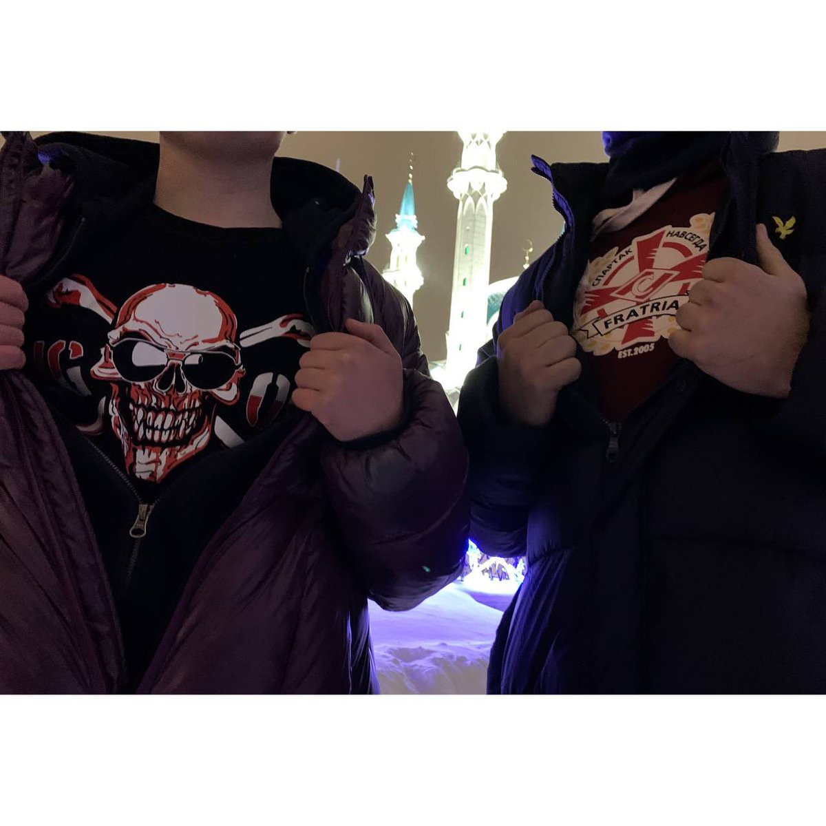 VideoeditorsG's tweet photo. Несмотря на все трудности с дорогой, мы успели на сектор ! И выезд в Казань не обошел нас стороной ! 🏒 https://t.co/B07As9LkYK