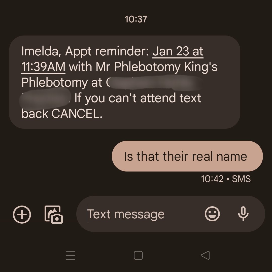 Huge nominative determinism if so