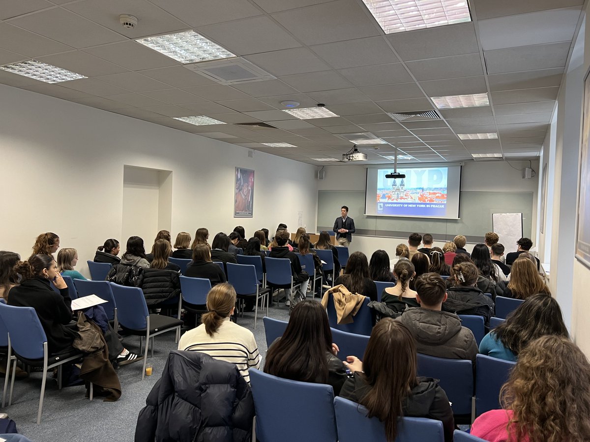 University of New York in Prague tweet media